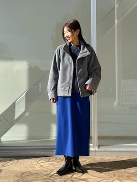 ア デイ イン ザ　ライフさん（レディース・160cm）の冬コーディネート