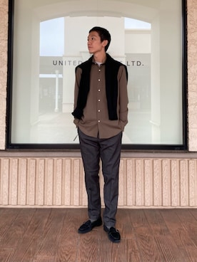 ア デイ イン ザ　ライフさん（メンズ・177cm）の秋コーディネート