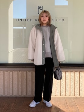 ア デイ イン ザ　ライフさん（レディース・163cm）の冬コーディネート