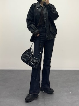 manamiさん（レディース・170cm）の冬コーディネート