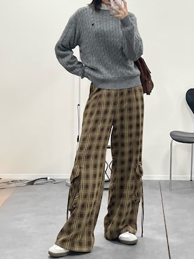 manamiさん（骨格ナチュラル・レディース・170cm）の秋コーディネート