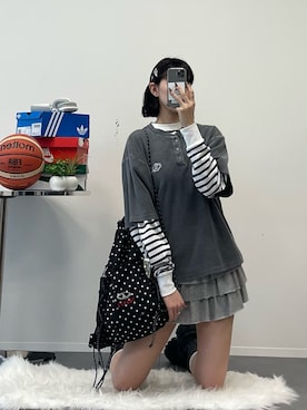 manamiさん（レディース・170cm）の春コーディネート