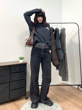 「forksy.（フォルクシー）のアイテム」を使った、manamiさん（レディース・170cm）の秋コーディネート