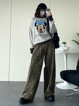 「アイテム（バックパック/リュック）」を使った、manamiさん（レディース・170cm）の秋コーディネート