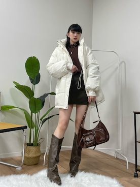 manamiさん（骨格ナチュラル・レディース・170cm）の秋コーディネート