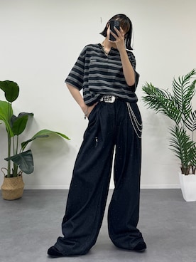 manamiさん（レディース・170cm）の春コーディネート