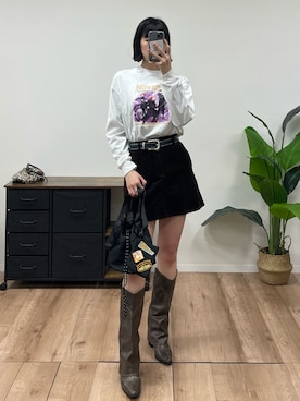 manamiさん（レディース・170cm）の冬コーディネート