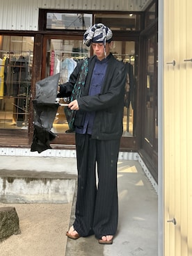 老舗蕎麦屋出勤服さんのコーディネート