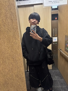 「アイテム（カーゴパンツ）」を使った、ﾕﾄさん（メンズ・163cm・10代）の秋コーディネート
