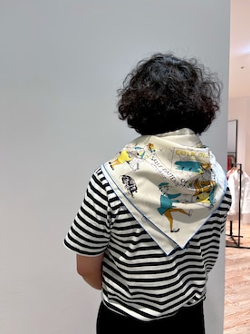 「アイテム（財布/小物、ブルー系）」を使った、maruさん（メンズ・182cm）の夏コーディネート