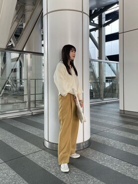 辻村奈々さん(レディース・159cm)の冬コーディネート