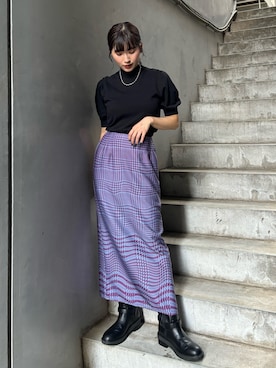 辻村奈々さんの（MURUA | ムルーア）を使ったコーディネート