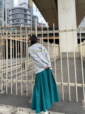 辻村奈々さん（レディース・159cm）の秋コーディネート