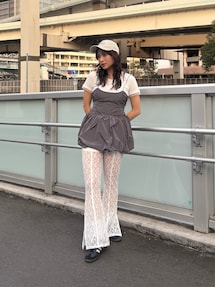 mediam レースフレアパンツ mediam レースフレアパンツ