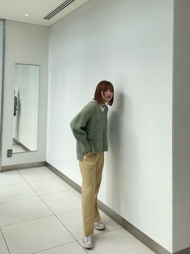 辻村奈々さん（レディース・159cm）の冬コーディネート