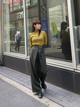 辻村奈々さん（レディース・159cm）の夏コーディネート