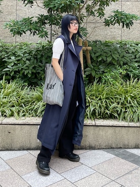 辻村奈々さん(レディース・159cm)の夏コーディネート