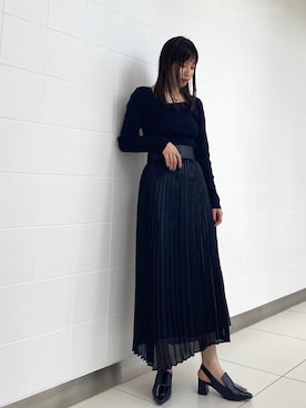 辻村奈々さん(レディース・159cm)の春コーディネート