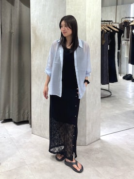 辻村奈々さん(レディース・159cm)の夏コーディネート