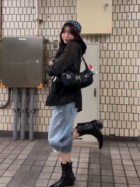 辻村奈々さんの（MURUA | ムルーア）を使ったコーディネート