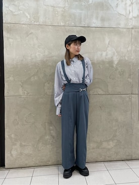 辻村奈々さん(レディース・159cm)の秋コーディネート