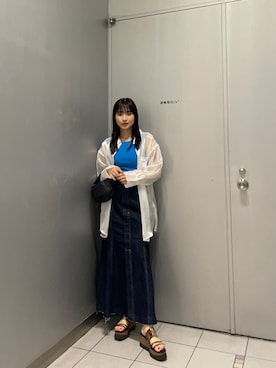 辻村奈々さん（レディース・159cm）の春コーディネート