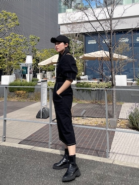 辻村奈々さん（レディース・159cm）の春コーディネート