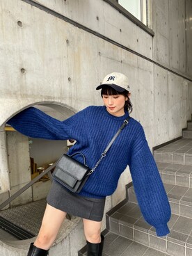 辻村奈々さん(レディース・159cm)の秋コーディネート