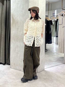 辻村奈々さん(レディース・159cm)の夏コーディネート
