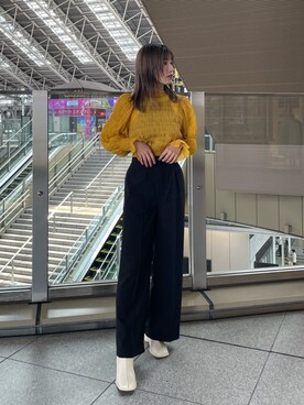 辻村奈々さん（レディース・159cm）の夏コーディネート