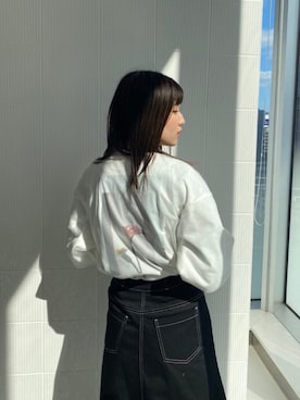 辻村奈々さん(レディース・159cm)の冬コーディネート