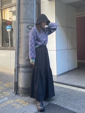 辻村奈々さん（レディース・159cm）の秋コーディネート