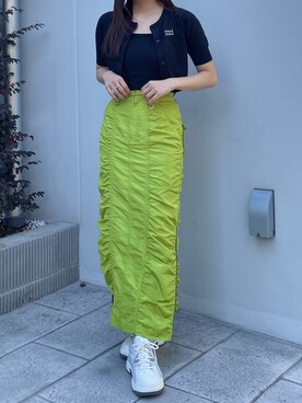 辻村奈々さん(レディース・159cm)の春コーディネート