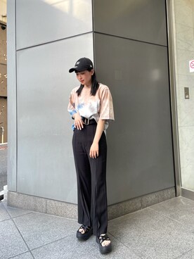 辻村奈々さん（レディース・159cm）の春コーディネート