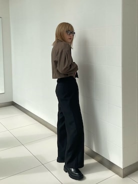 辻村奈々さん(レディース・159cm)の春コーディネート