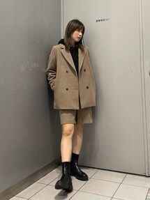 ダブルテーラードジャケット【セットアップ着用可】｜ムルーア
