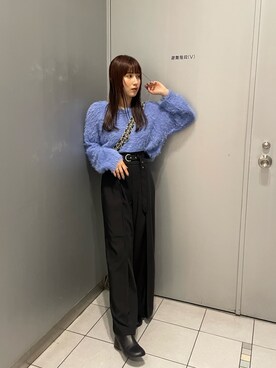 辻村奈々さん（レディース・159cm）の秋コーディネート