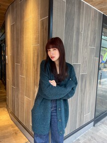 MURUA - MURUA アソートボタンルーズニットカーデの通販 by めい