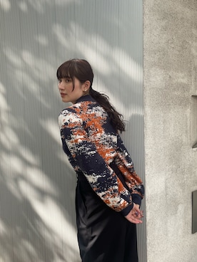 辻村奈々さん（レディース・159cm）の秋コーディネート