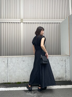 辻村奈々さん（レディース・159cm）の春コーディネート