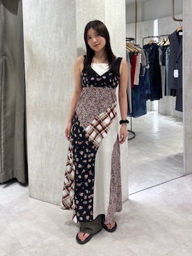 辻村奈々さん(レディース・159cm)の夏コーディネート