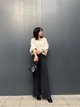 阿部 穂奈美さん（レディース・155cm）の秋コーディネート