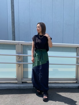 阿部 穂奈美さん（レディース・155cm）の春コーディネート