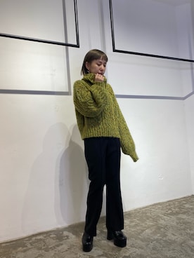 阿部 穂奈美さん（レディース・155cm）の冬コーディネート