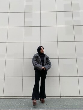 阿部 穂奈美さん（レディース・155cm）の秋コーディネート