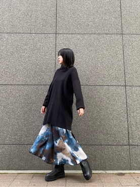 阿部 穂奈美さん（レディース・155cm）の秋コーディネート