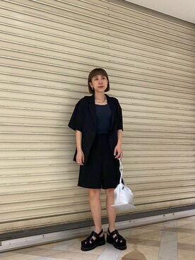 阿部 穂奈美さん(レディース・155cm)の春コーディネート