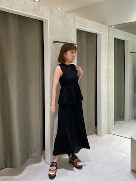 阿部 穂奈美さん（レディース・155cm）の春コーディネート