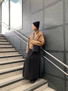 阿部 穂奈美さん（レディース・155cm）の春コーディネート