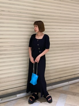 阿部 穂奈美さん（レディース・155cm）の夏コーディネート